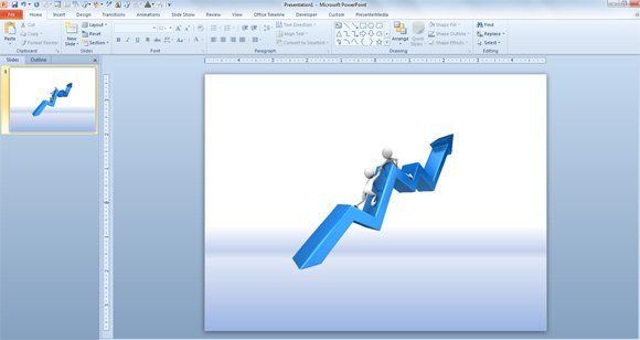 Graphiques 3D pour présentations PowerPoint