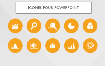 Icône PowerPoint : Améliorer la communication visuelle dans les présentations