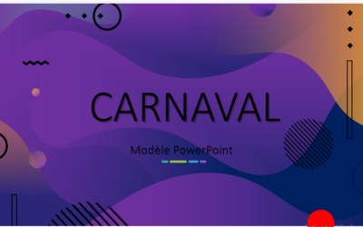 Modèle de Diapositives Carnaval PowerPoint : Présentation Impactante Assurée